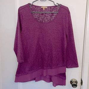 Skies are Blue fuchsia sweater, like new!